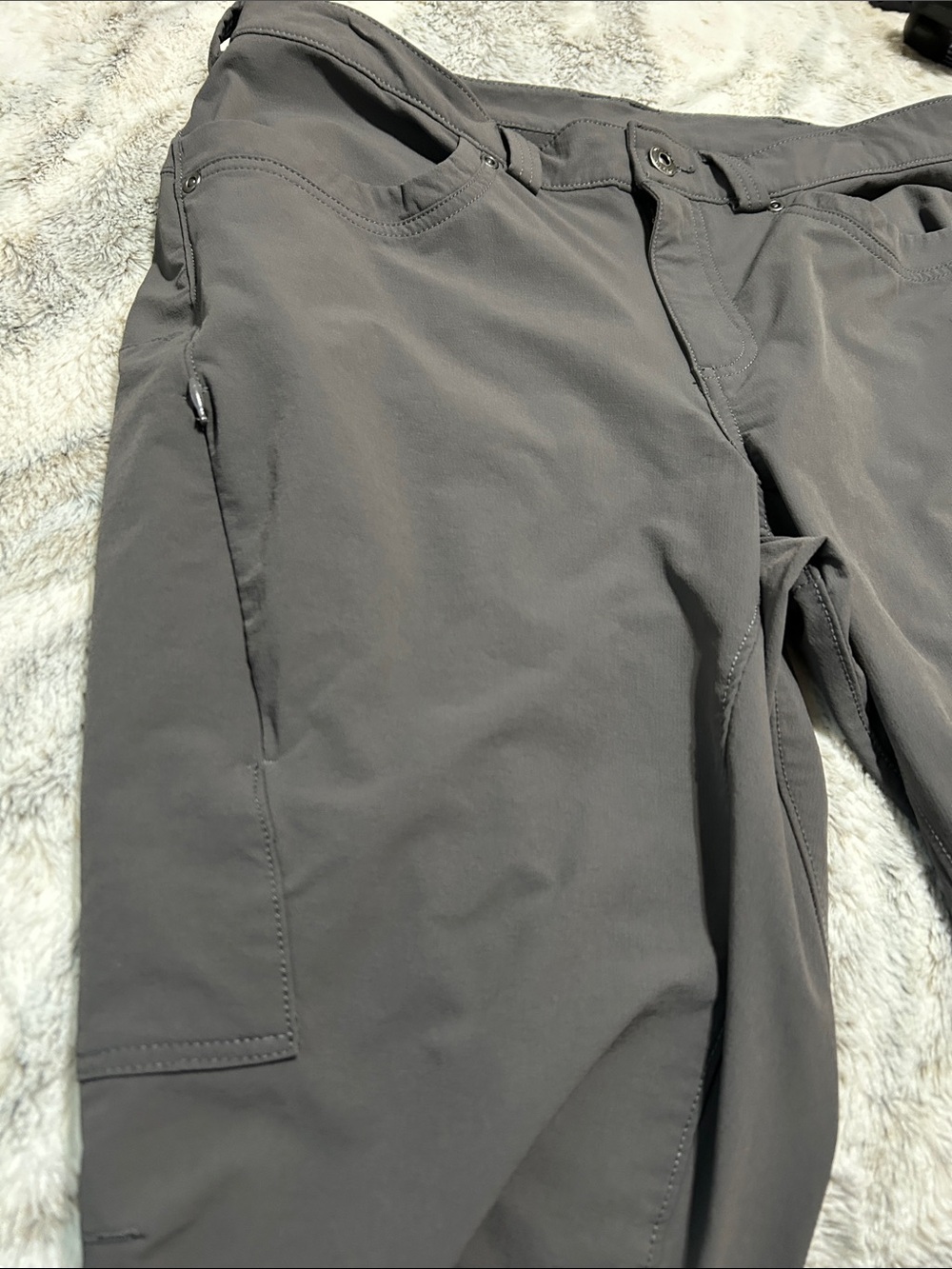 Duluth Trading Flexpedition Stretch skinny Pants in Gray 12 x 29 - Picture 7 of 15